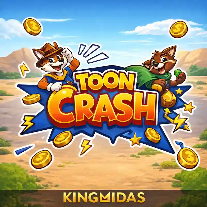 Toon Crash casino game banner